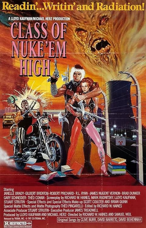 Class of Nuke 'Em High film posteri