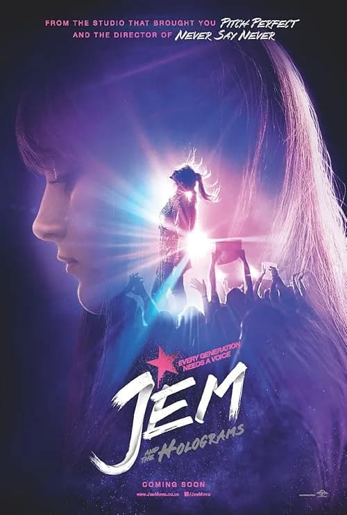Jem and the Holograms film posteri