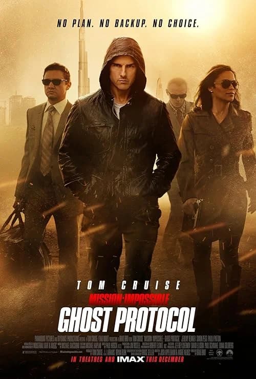 Mission: Impossible - Ghost Protocol film posteri